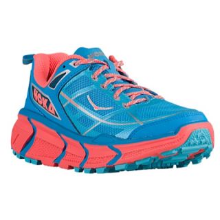 HOKA ONE ONE Challenger ART   Womens   Running   Shoes   Dresden Blue/Neon Coral