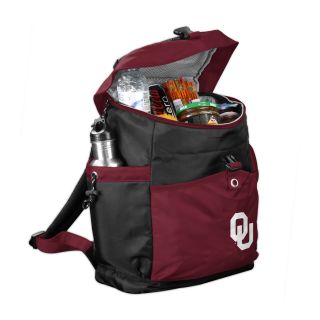 Logo Chairs Oklahoma Sooners 288 fl oz Polyester Backpack Cooler