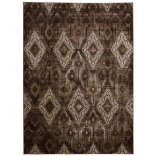 Nourison Karma Chocolate 5 ft. 3 in. x 7 ft. 4 in. Area Rug 269140