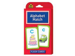 School Zone Publishing SZP04021 Alphabet Match Flash Cards
