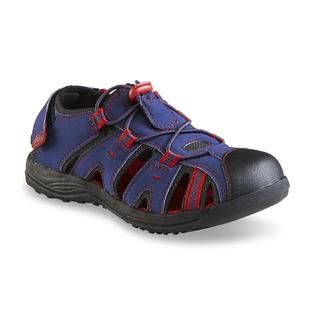 Route 66 Boys Otto Navy/Red Sport Sandal   Clothing, Shoes & Jewelry