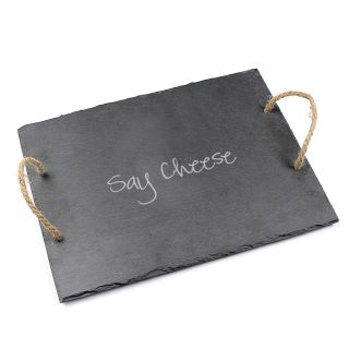 Say Cheese Slate Serving Board  ™ Shopping   Great Deals