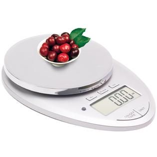 Ozeri Pro II Digital Kitchen Scale in Elegant Chrome, 1g to 12 lbs