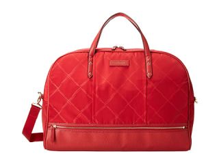 Vera Bradley Luggage Preppy Poly Travel Bag Tango Red