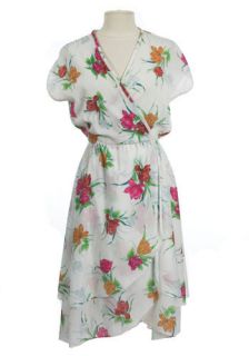 Vintage Pleated Petal Dress  Mod Retro Vintage Vintage Clothes
