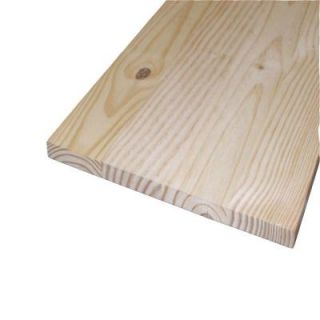 1 in. x 16 in. x 4 ft. S4S Laminated Spruce Panel Board 1001255003