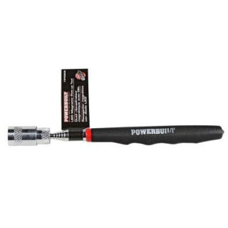 Powerbuilt 8 lb. Lighted Magnetic Pick Up Tool 940606