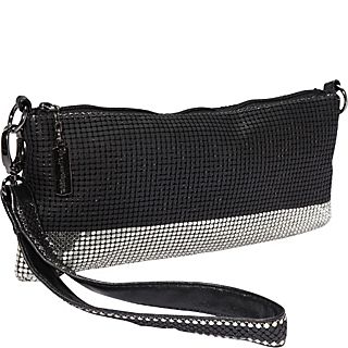 Whiting and Davis Matte Shine Convertible Clutch