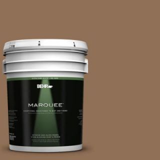BEHR MARQUEE 5 gal. #PMD 107 Shaved Chocolate Semi Gloss Enamel Exterior Paint 545305