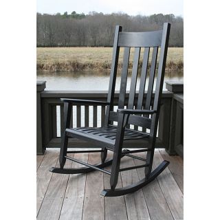 Square Post Slat Back Rocking Chair   Shopping   Great Deals