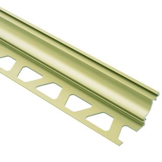 Schluter Systems 0.5 in W x 98.5 in L Aluminum Commercial/Residential Tile Edge Trim