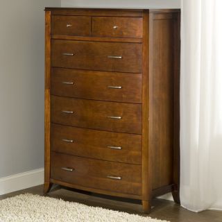 Bow Front 7 drawer Chest   Shopping