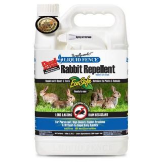 Liquid Fence 1 gal. Ready to Use Dual Action Rabbit Repellent HG 209