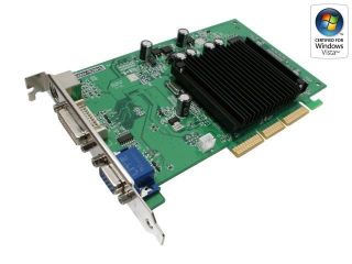MSI GeForce 6200 DirectX 9 NX6200AX TD256H D2 256MB 64 Bit GDDR2 AGP 8X Video Card