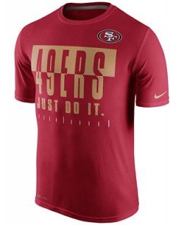 Nike Mens San Francisco 49ers Just Do It Legend T Shirt   Sports Fan