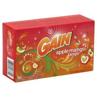 Gain  Fabric Softener, Apple Mango Tango, 105 sheets