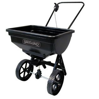 Lawn Crafter Broadcast Spreader, 8 to 10 ft. Spread Pattern   Lawn