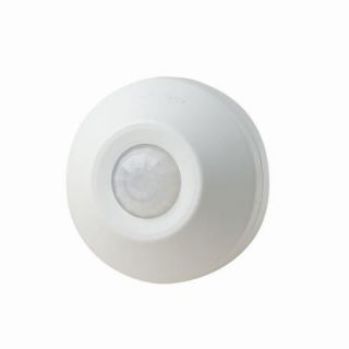 Leviton Self Contained Ceiling Mount Occupancy Motion Sensor and 1000 Watt/120 Volt Switching Relay 002 ODC0S I1W