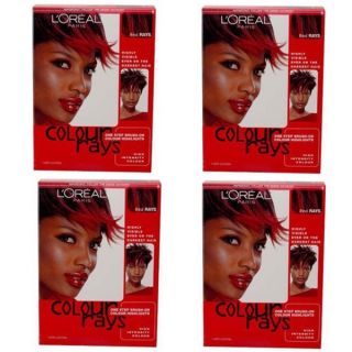 Oreal Colour Rays Brush on Highlights Red Rays (Pack of 4)