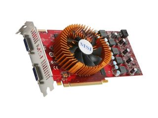 MSI Radeon HD 4850 DirectX 10.1 R4850 2D512 OC 512MB 256 Bit GDDR3 PCI Express 2.0 x16 HDCP Ready CrossFireX Support Video Card
