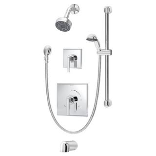 Symmons Duro Pressure Balance Tub and Shower System with Lever Handle