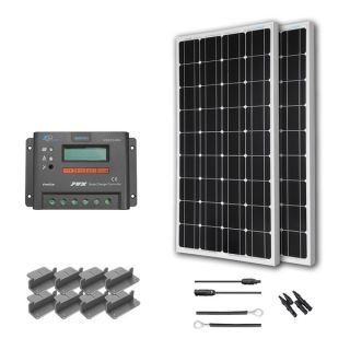 Renogy 200 Watts 12 Volts Monocrystalline Solar RV Kit   Viewstar