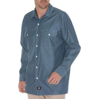 Dickies Men's Long Sleeve Chambray Shirt