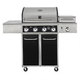 Kenmore 4 Burner Gas Grill with side steamer   Outdoor Living   Grills