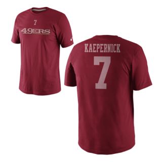 Nike My Player Name and Number 2 NFL 49ers   Colin Kaepernick Mens T