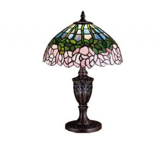 Meyda Tiffany Style 18 Cabbage Rose Accent Lamp —