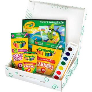 Crayola Creative Color & Paint Kit with Markers, Paint, Colored Pencils and Coloring Pad
