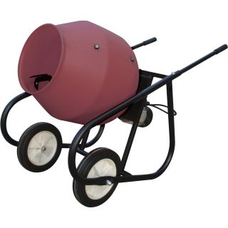 49417. Northern Industrial Portable Cement Mixer with Poly Drum — 2 Cubic Ft., 250 Watt, Model# PCM185