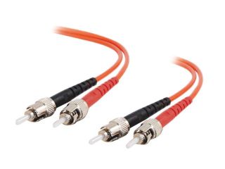 C2G 36478 98.43 ft. Orange ST/ST LSZH Duplex 62.5/125 Multimode Fiber Patch Cable
