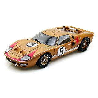 1:18 Scale Shelby Collectibles Die Cast Vehicle   1966 Ford GT  40 MK II   Gold #5    OK Toys