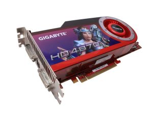 GIGABYTE Radeon HD 4870 DirectX 10.1 GV R487 1GH B 1GB 256 Bit GDDR5 PCI Express 2.0 x16 HDCP Ready CrossFireX Support Video Card 