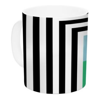 Kutovi by Trebam 11 oz. Ceramic Coffee Mug by KESS InHouse