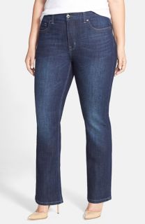 Melissa McCarthy Seven7 Stretch Slim Bootcut Jeans (Gordon) (Plus Size)