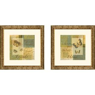 Home and Friends set of 2   Home   Home Decor   Wall Decor   Wall Art