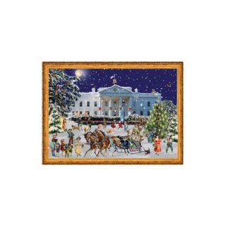 Sellmer White House Advent Card by Alexander Taron