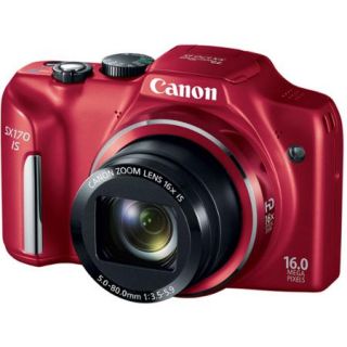 Canon PowerShot SX170 IS 16MP 16x Optical Zoom Camera