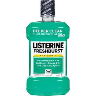 Listerine FreshBurst® Antiseptic Adult Mouthwash 1.5 L PLASTIC BOTTLE