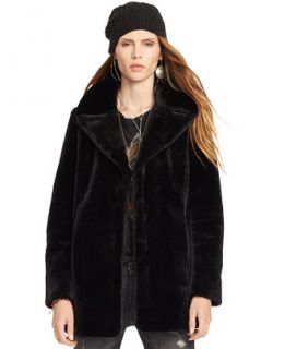 Denim & Supply Ralph Lauren Faux Fur Coat   Coats   Women