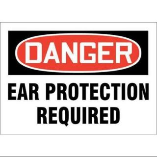 ACCUFORM SIGNS 219085 7X10S Danger Sign,Adhsv Vinyl,7x10 In,English