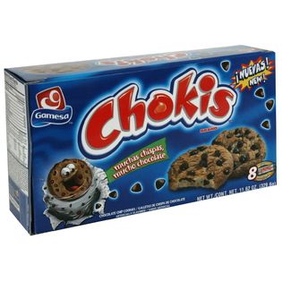 Gamesa Chokis Chocolate Chip Cookies, 11.62 oz (329.6 g)   Food