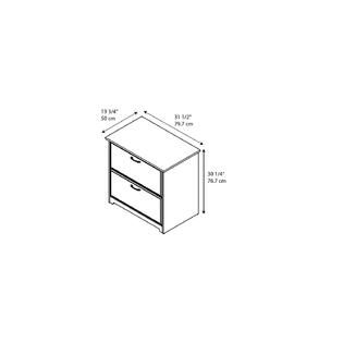 Bush  Furniture Harvest Cherry Cabot Collection 30 inch Lateral File