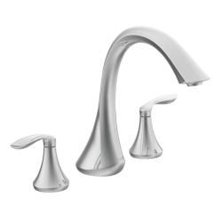 Moen Chrome Double handle High Arc Roman Tub Faucet