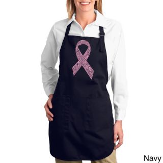 Breast Cancer Ribbon Kitchen Apron   Shopping   Big