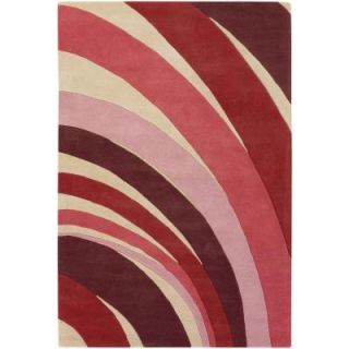 Chandra Seedling Cream/Red/Pink/Maroon 7 ft. 9 in. x 10 ft. 6 in. Indoor Area Rug SEE18205 79106