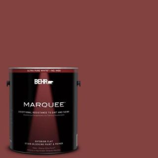 BEHR MARQUEE 1 gal. #S H 170 Red Brick Flat Exterior Paint 445301