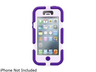 Refurbished: GRIFFIN Purple/White Survivor Case & Belt Clip for iPhone 5   GB35685